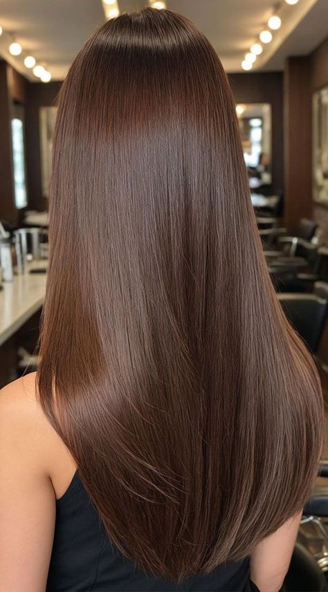 Dark Colors For Hair, Cool Chestnut Hair Color, Brown Shades Color Hair, Chocolate Brown With Babylights, Chestnut Brown Hair Straight, Brown Foliage Hair, Chestnut Brunette Hair Color, Hair Colour Ideas Dark Brown, Chestnut Dark Brown Hair