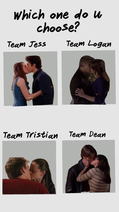 #Rory&Tristian #Rory&Dean #Rory&Jess #Rory&Logan #Gilmore Girls Rory X Dean, Gilmore Girls Logan And Rory, Rory Logan, Jess Rory, Rory And Dean, Logan Gilmore, Rory Jess, Gilmore Girls Logan, Gilmore Girls Jess