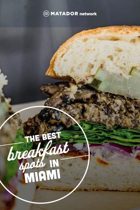 The best restaurants for breakfast in Miami, including hangover-curing meals from Jimmy’s Eastside Diner and vegetarian options from Delicious Raw. Breakfast In Miami, Miami Breakfast, Fitness Protein Shakes, Cultural Dishes, Restaurants In Miami, Cultural Food, Traditional Breakfast, Breakfast Restaurants, Casual Restaurants