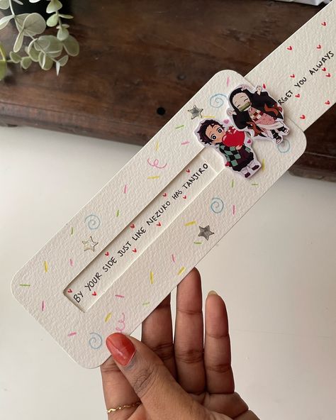 #giftinspo for the the anime lover 💗 #demonslayer #anime #animeart #gifts #diygifts #diygiftideas #tanjiro #nezuko #animeedit #animememes #diyprojects #pinterest #greetingcards #handmadecards Anime Lover Gift Ideas, Anime Gifts For Friends Diy, Anime Cards Diy, Gift Ideas For Anime Lovers, Gift For Anime Lover, Happy Birthday Cards Diy, Diy Projects Gifts, Cute Diy Projects, Birthday Wishes And Images