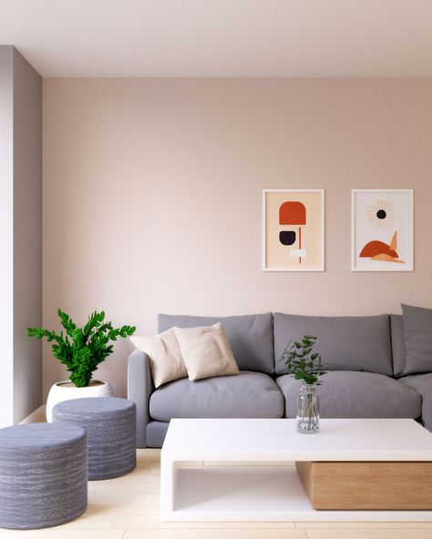 7 Best Color to Paint Walls with Gray Couch (with Images) - roomdsign.com Best Wall Paint, Best Wall Colors, White Wall Paint, Grey Sofa Living Room, Relaxing Living Room, Tan Walls, Grey Couch Living Room, Living Room Wall Color, Light Blue Walls