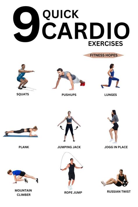 Quick Cardio Workout, Lower Body Exercises, Dumbbell Shoulder, Lower Body Strength, Hip Thrusts, Face Pores, Cardio At Home, Cardio Workout At Home, Split Squat