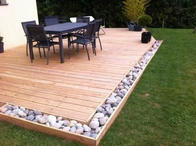 Veranda Design, Wooden Deck, Budget Patio, Apartment Patio, Small Deck, Ideas Backyard, Pallet Outdoor, Decks Backyard, Backyard Deck