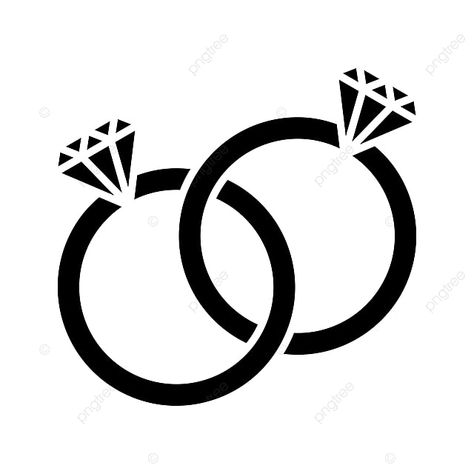 Wedding Rings Drawing Art, Wedding Ring Cartoon, Wedding Ring Drawing, Wedding Ring Png, Rings Drawing, Wedding Ring Background, Golden Engagement Ring, Wedding Ring Icon, Expensive Jewellery