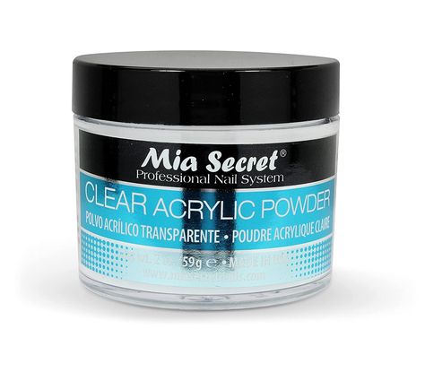 2 oz - Professional Nail Powder for acrylic nails - acrylic powder - Mia Secret acrylic powder for acrylic nail kit/set - works with monomer acrylic nail liquid. Link to Amazon. Acrylic Nail Liquid, Clear Acrylic Nails, Acrylic Nail Powder, Acrylic Nail Brush, Acrylic Nail Kit, Nails Now, Nail Powder, Pedicure Nail Art, Acrylic Powder