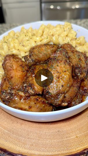 6.2K reactions · 137 shares | Sticky Honey Garlic Wings😮‍💨.. These wings were the perfect balance of savory and sweet with a hint of spice! So easy to make and a nice change up from the same ole’, same ole’ chicken wing recipes. The full written recipe is already up for my subscribers. Hit the subscribe button on my main page $4.99 a month cancel anytime.
The stove top mac & cheese was the perfect side for these wings. Which wing flavor should I cook next? @goyafoods 

#food #chicken #chickenwings #explore #fyp #wings #lunch #hungry | Kourtney Raby | therealjustk · Original audio Honey Garlic Wings, Garlic Wings, Facebook Recipes, Chicken Wing, Food Chicken, Mac Cheese, Subscribe Button, Chicken Wing Recipes, Wing Recipes