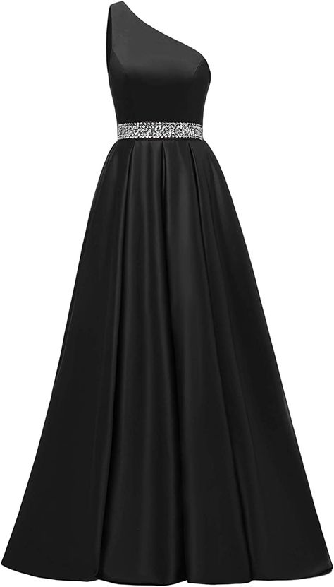 Floral Prom Dress, Black Gown Dress, Long Ball Gown, Terno Slim, Evening Fashion, Black Ball Gown, Long Gown Design, One Shoulder Prom Dress, Floral Prom Dresses