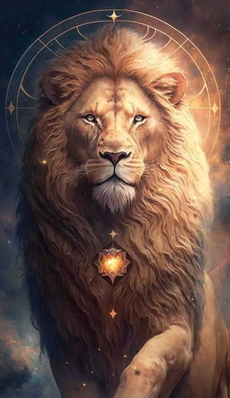 Zodiac Leo Art, Lion Artwork, Lions Gate, Lion King Art, Lion Wallpaper, Lion Images, Big Cats Art, Lion Pictures, Spiritual Artwork