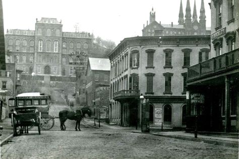 FULTON STREET Troy New York, Troy Ny, Fulton Street, Fresno California, Tri Cities, Back In The Day, Family Tree, Travel Dreams, Old Photos