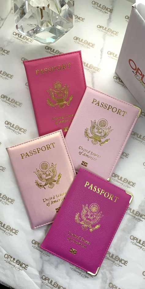 American Passport, Tout Rose, Pink Travel, Pink Lifestyle, Luxury Lifestyle Dreams, Pink Vibes, Pink Girly Things, Future Lifestyle, Girly Accessories