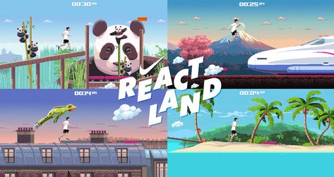 Nike: Reactland Digital Activation, Running Nike, Creative Advertising Campaign, Nike React, Playing Video Games, Immersive Experience, Creative Advertising, Experiential, Nike Running