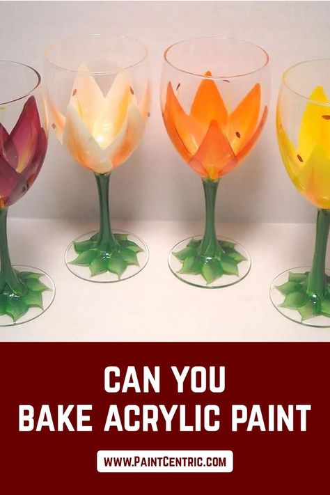 Paint On Ceramic, Oven Diy, Clay Pot Projects, Baking Crafts, Glass Painting Designs, Diy Mugs, Painted Glasses, Painted Rocks Diy, Painting Glassware