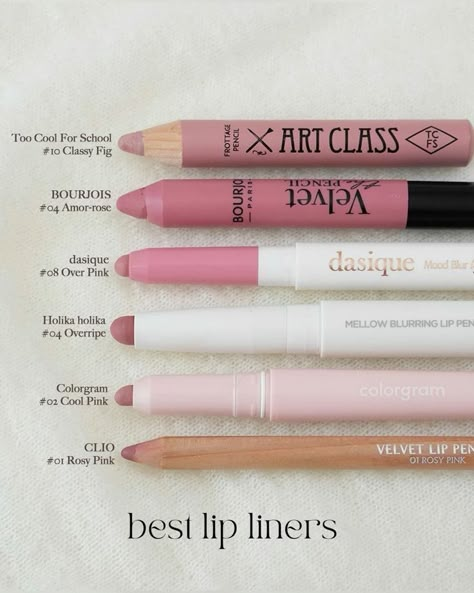 Best Lip Liners, Makeup Accesories, Lip Liners, Pinterest Makeup, Fancy Makeup, Stay In Bed, Makeup Items, Too Cool For School, Makati