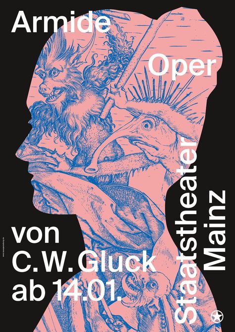 Staatstheater Mainz Premiere Posters Play Poster, Visual Communication Design, 타이포그래피 포스터 디자인, Museum Poster, Graph Design, Event Poster Design, Graphic Poster Art, Plakat Design, Theatre Poster