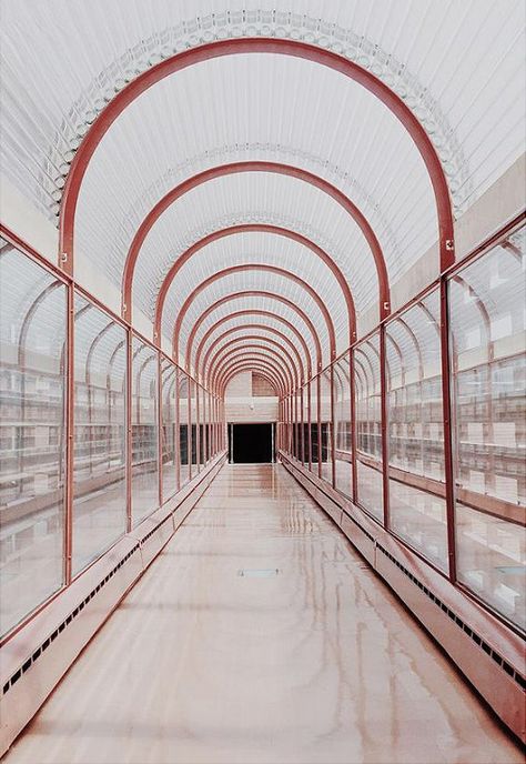 SNAKE RANCH Sc Johnson, Frank Lloyd, Frank Lloyd Wright, Lloyd Wright, Commercial Design, Walkway, Ceiling Design, 인테리어 디자인, Landscape Architecture