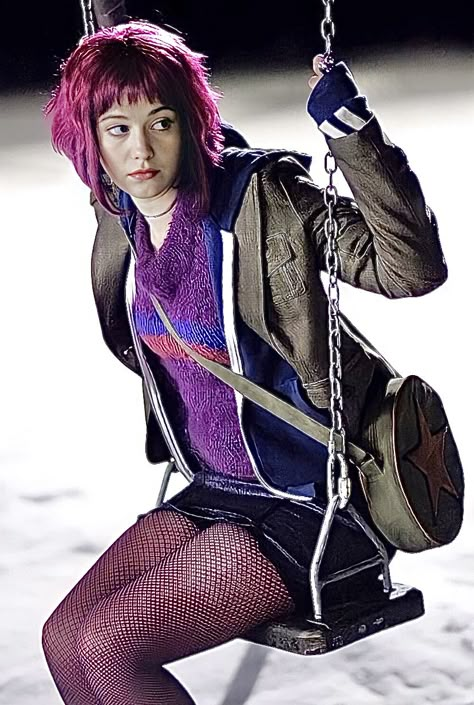 Ramona Scott Pilgrim, Scott Pilgrim Movie, Pilgrim Costume, Manic Pixie Dream, Manic Pixie, Ramona Flowers, Manic Pixie Dream Girl, Scott Pilgrim Vs. The World, Scott Pilgrim Vs The World