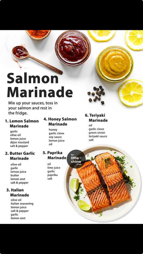 Salmon Marinade Recipes, Italian Seasoning Recipe, Healthy Chicken Marinade, Homemade Italian Seasoning, Fish Marinade, Salmon Marinade, Granola Recipe Healthy, Meat Marinade, Chicken Marinade Recipes