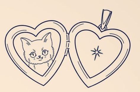 Tiny Mirror Tattoo, Heart Frame Tattoo, Heart Locket Drawing, Heart Locket Tattoo Design, Locket Drawing, Heart Locket Tattoo, Locket Tattoos, Mirror Tattoos, Bow Drawing