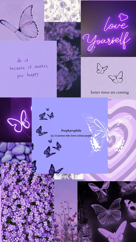 #wallpaper #wallpaperideas #wallpaperforyourphone #purple #lilac #lavender #aesthetic #butterfly #pretty #elegant #violet #floral #flowers #quotes #neon #neonlights Purple Butterfly Wallpaper, Purple Aesthetic Background, Purple Flowers Wallpaper, Iphone Wallpaper Classy, Pretty Wallpapers Tumblr, Cocoppa Wallpaper, Phone Wallpaper Pink, Pretty Phone Wallpaper, Purple Wallpaper Iphone