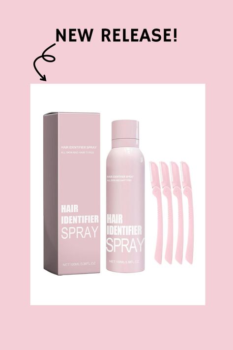 Hair Identifier Spray For Face Shaving, Hair Identifying Spray, Face Hair Identifier Spray, Moisturizing And Skin Care Dermaplaner Set Spray Face Shaving, Spray Moisturizer, Shaving Hair, Pretty Please, Face Hair, Shaving, Beauty And Personal Care, Beauty Products, Moisturizer