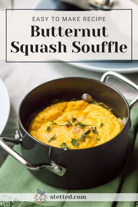 Whip up a cozy delight with this Butternut Squash Souffle recipe! Dive into a fluffy, flavorful souffle that perfectly blends the sweetness of butternut squash with hints of warm spices. Simple to prepare and utterly delicious! Whipped Squash Recipes, Whipped Butternut Squash, Butternut Squash Souffle Recipes, Squash Souffle Recipes, Butternut Squash Souffle, Squash Souffle, Souffle Recipe, Classic Mashed Potatoes, Entertaining Food