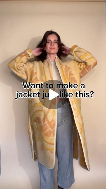 Danielle LaRae on Instagram: "✨Link in Bio✨

It’s finally available!! What a ride! 🎉

The Coast Coat pattern is a downloadable PDF file that is geared towards the confident beginner and beyond! This boxy, oversized jacket is geared specifically for using blankets, quilts, wool blankets, and more. It is a unisex pattern that is designed to fit a variety of different body types.

Thank you everyone for your support, this was so much fun to make and I cannot wait to see what you all create!! Use #coastcoat if you post so everyone can see your creations and inspire us all! 🫶✨ link in bio!

Love you all! You’ve been the best community to be apart of 🥹❤️

#sewingpattern #sewingtutorial #sewingpatterns #quiltcoat #upcycle #upcycledfashion #laraehandmade" Blanket Coat Pattern, Bio Love, Diy Blanket, Different Body Types, Quilt Coat, Wool Blankets, Instagram Link In Bio, Blanket Coat, Instagram Link