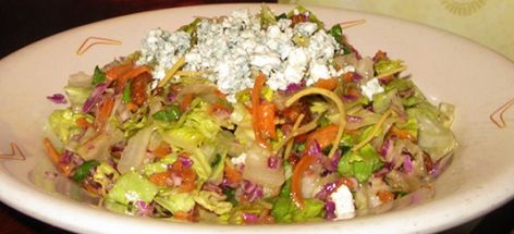 Recreate a copycat version of Outback Steakhouse's bleu cheese chopped salad as a next side dish or make a big batch for lunch for the week. This salad is a blend of fresh flavors, you will absolutely fall in love with this recipe.