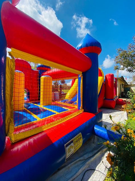 Bouncing Castle, Kids Bouncy Castle, Hello Kitty Birthday Theme, Party Planning Business, Bouncy House, Home Door Design, Bouncy Castle, Hello Kitty Birthday, Trampolines