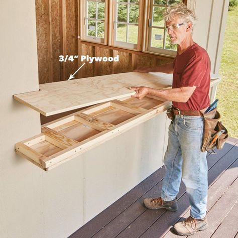 The Double-Duty Pub Shed – The Family Handyman Garage Bars, Shed Bar Ideas, Backyard Pub, Party Shed, Cabin Bar, Pub Shed, Building A Storage Shed, Pool Shed, Shed Building