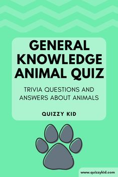 These animal trivia questions and answers will test how much you really know about the animal kingdom. Perfect quiz for 8 year olds and older. Intelligence Quizzes, General Questions And Answers, Kids Quiz Questions, Funny Trivia Questions, Animal Trivia, Quizzes And Answers, Quiz Ideas, Quiz For Kids, Trivia Questions For Kids