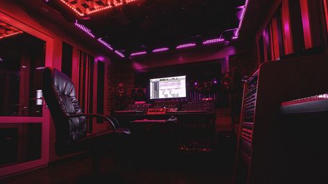 #music #neon #soundrecording #studio #Dark. Read more: https://wallpapershd.info/wallpaper-sound-recording-music-neon-studio-1614580443.html Check more at https://wallpapershd.info/wallpaper-sound-recording-music-neon-studio-1614580443.html Music Studio Wallpaper, Music Recording Studio Aesthetic, Mood Bedroom, Recording Studio Aesthetic, Stage Wallpaper, Music Studio Aesthetic, Record Studio, Music Neon, Music Recording Studio