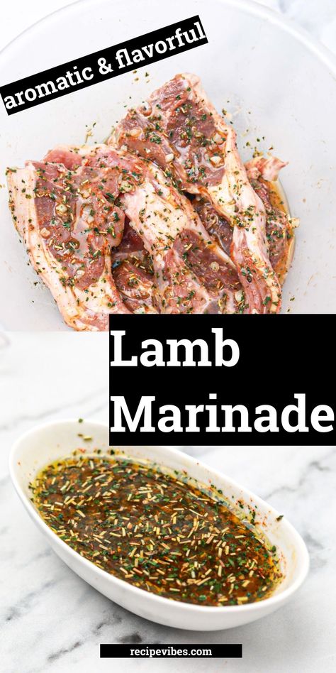 Marinade For Lamb, Grilled Lamb Recipes, Lamb Loin Chop Recipes, Lamb Chops Marinade, Grilled Lamb Chop Recipes, Lamb Roast Recipe, Lamb Marinade, Lamb Dinner, Lamb Loin Chops