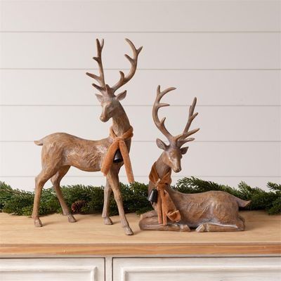 HEAVEN AND NATURE | Shop Sales Events Antique Farmhouse Teacher Wedding, Brown Deer, Woodland Deer, Winter Woodland, Candle Flames, Tabletop Decor, Melting Candles, Antique Farmhouse, Best Candles