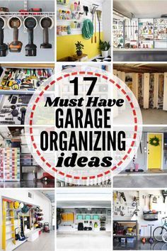 Garage Organizing Ideas, Garage Hacks, Garage Organizing, Garage Storage Inspiration, Garage Organization Ideas, Garage Organization Tips, Garage Organisation, Garage Workshop Organization, Garage Tool Organization