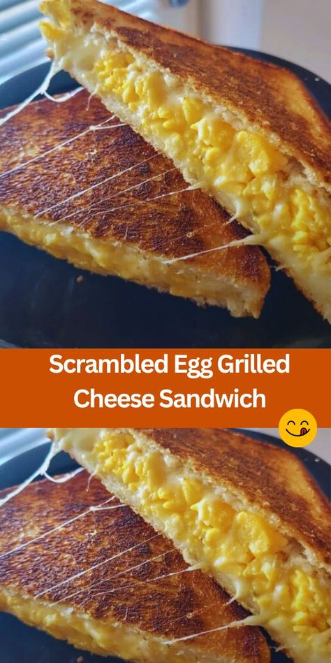 Craving a delicious and easy-to-make meal? Try our Scrambled Egg Grilled Cheese Sandwich recipe! With fluffy scrambled eggs, gooey melted cheese, and crispy grilled bread, this sandwich is a crowd-pleaser. Perfect for breakfast, brunch, or Grill Cheese Breakfast Sandwich, Grilled Cheese Egg Sandwich, Round Eggs For Sandwich, Grilled Breakfast Sandwich, Egg Salad Grilled Cheese, Scrambled Egg Grilled Cheese Sandwich, Scrambled Egg Grilled Cheese, Egg And Cheese Toast, Eggs And Cheese Recipes