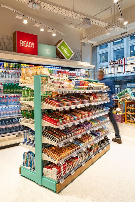 Mini Supermarket Design Shop Interiors, Small Supermarket Design, Supermarket Design Ideas, Convenience Store Design, Supermarket Design Interior, Interior Minimal, Grocery Store Design, Food Retail, Supermarket Design