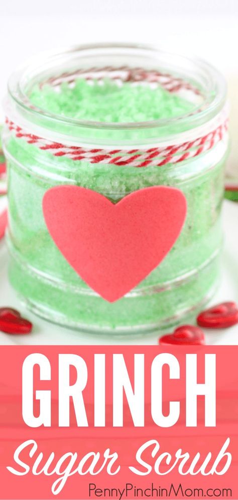 Christmas Sugar Scrubs, Homemade Gift Idea, Affordable Christmas Gifts, Easy Homemade Gifts, Sugar Scrub Homemade, Easy Diy Christmas Gifts, Sugar Scrub Diy, Diy Scrub, Homemade Diy