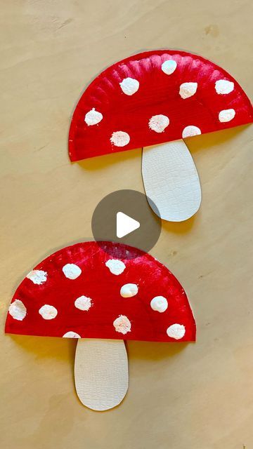 Mel  |  Early Childhood Educator on Instagram: "Paper Plate Mushroom 🍄🍄  Follow @artsandcrafts4kids for more deas! 🌟 . . . #sensoryactivities #artsandcrafts #diyartsandcrafts #activitiesforkids #kidsactivities #earlychildhoodeducation #playlearningideas #mushroom" Paper Plate Mushroom Craft, Mushroom Preschool Craft, Mushrooms Activities For Kids, Mushroom Activities For Kids, Mushroom Paper Craft, Mushroom Crafts For Kids, Autumn Art Ideas For Kids, Paper Mushrooms, 2nd Grade Crafts