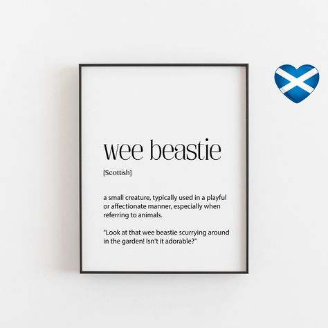 Scottish Interior, Words And Meanings, Scottish Interiors, Scottish Decor, Gallery Wall Ideas, Bonnie Scotland, Lovely Poster, Most Beautiful Words, Room Prints