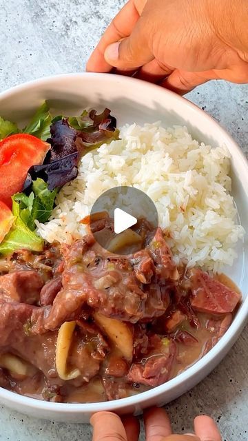 Yanikie Tucker on Instagram: "Earlier this week I showed you how to corn meats at home. Here is one way to use that meat: Jamaican stew peas! Remember, you can put whatever meats you want in here. Some corned oxtail would be so good in this! 

This is a well loved dish and everyone follows their own version of steps for it. This recipe is on my blog as well as in my book so you can follow how I make it. Hope you give it a go! 

Best tips I can give you for this one is that if you aren’t using a pressure cooker, be super patient. This is a long haul recipe. Also, don’t be hesitant to add water to keep the cooking process going until the meat and beans are perfectly tender. Water will cook off eventually. Don’t fear it or burn the stew peas lol. 

#stewpeas #jamaicanfood" Stew Peas Jamaican Recipe, Jamaican Stew, Jamaican Stew Peas, Stew Peas, The Stew, Using A Pressure Cooker, Cook Off, Jamaican Recipes, Chicken Stew