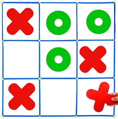 Amazon.com: Jumbo Tic Tac Toe Game Set, Large Indoor Outdoor Games, Backyard Games for Kids and Adults, Outdoor Play Yard Games with Carry Bag for Family and Party: Toys & Games Backyard Games For Kids, Family Yard Games, Giant Outdoor Games, Backyard Games Kids, Family Yard, Outdoor Games Adults, Yard Party, Brain Teaser Puzzles, Outdoor Toys For Kids