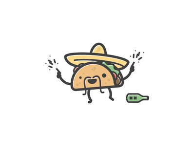 Taco Tattoo, Taco Tattoos, Taco Drawing, Matching Bff Tattoos, Mexico Tattoo, Happy Taco, Mexican Tattoo, Food Tattoos, Tattoo Cream