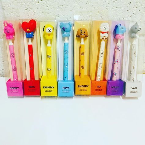 Bts Pen, Bt21 Products, Bts School, Bts Makeup, Army Accessories, Army Room Decor, Bts Christmas, Only Aesthetic, Bts Bt21