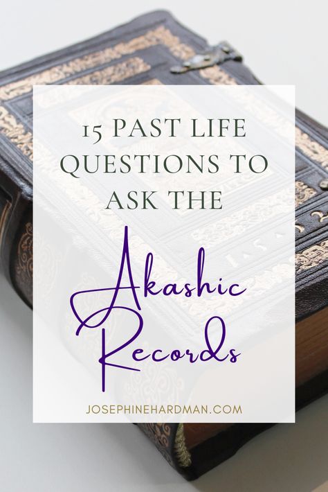 The Akashic Records are the ideal tool to work with past life healing, past life trauma, past life contracts and vows. My list offers you 15 sample questions to ask about your past lives during an Akashic Record reading. Past Life Dreams, Past Life Meditation, Questions To Ask The Akashic Records, How To Remember Past Lives, Akashic Records Art, Akashic Records Questions, Akashi Records, My Ideal Life, Past Life Regression Hypnosis