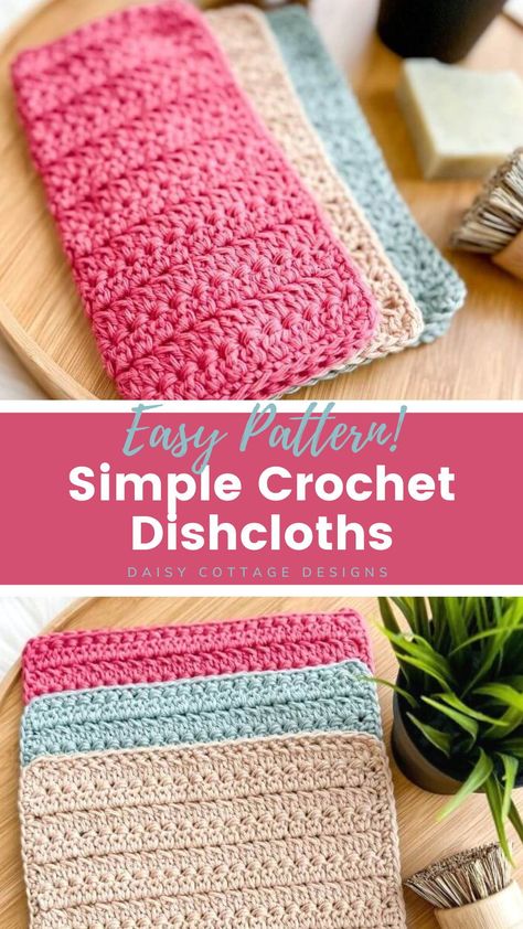 Crochet Washcloth Free Pattern, Crochet Washcloth Free, Crochet Studio, Crochet Dish Towels, Dishcloth Patterns Free, Crochet Washcloth Pattern, Crochet Potholder Patterns, Crochet Scrubbies, Dishcloth Knitting Patterns