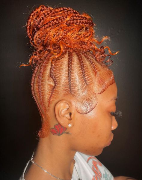 Braids Going Into A Ponytail, Stitch Braided Ponytail, Feedin Braids Ponytail, Braid Pony, Stitch Braid, Romantic Waves, Short Box Braids Hairstyles, Beautiful Black Hair, Hairstyles 2024