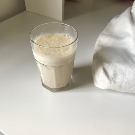 Banana Milkshake Aesthetic, Banana Milk Aesthetic, Milkshake Aesthetic, Milk Aesthetic, Vanilla Aesthetic, Banana Milkshake, Banana Milk, Quiet Life, Diet Food