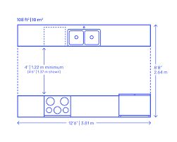 Double Galley Kitchen Layout, Double Galley Kitchen, Kitchen Plans Layout, Galley Kitchen Layout, Best Kitchen Layout, One Wall Kitchen, Modular Kitchen Cabinets, Kitchen Layouts, Kitchen Drawing