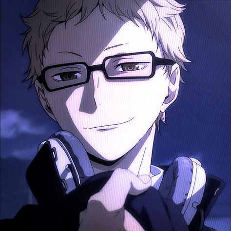 Tsukishima Kei Hot, Tsukiyama Haikyuu, Haikyuu Tsukishima, Tsukishima Kei, Haikyuu Wallpaper, Sketchbook Art Inspiration, Cute Anime Pics, Haikyuu Anime, Haikyu!!