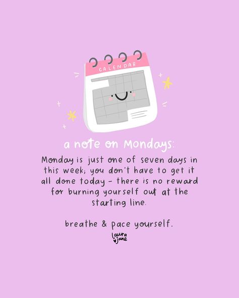 It’s ONLY Monday - it’s okay if there is still a tonne of stuff left on your to-do list at the end of the day. You can’t do all of the things in one day and if you burn yourself out trying, you won’t be able to do anything else well the rest of the week. This is your reminder to show yourself some compassion this week 💖 #quoteoftheday #mondaymotivation End Of Week Quotes, Monday Reminder, Burn Yourself, Perfume Hacks, Show Yourself, Board Quotes, Daily Positive Affirmations, Psychologist, Positive Mindset